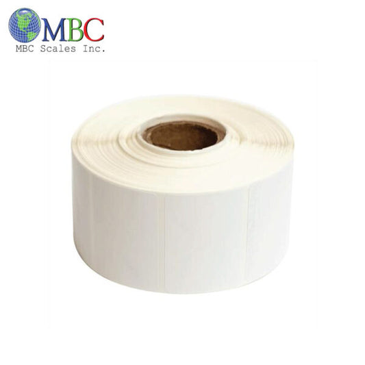 TORREY 58MM X 40MM BLANK PLAIN SCALE LABEL (1500 /750 LABELS/ROLL, 10/20 ROLLS/CASE)
