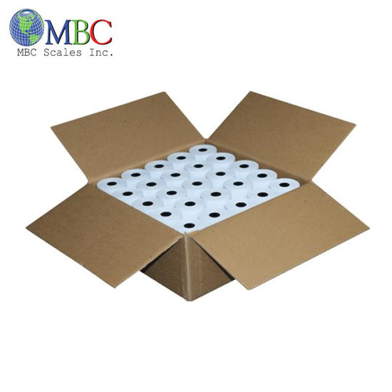 BOND PAPER 1-PLY 3” X 165′ (50 ROLLS/CASE)