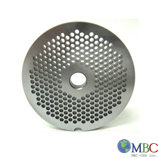 #12 Meat Grinder Plate with 1/8'' Holes