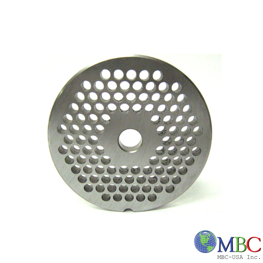#12 Meat Grinder Plate with 3/16'' Holes