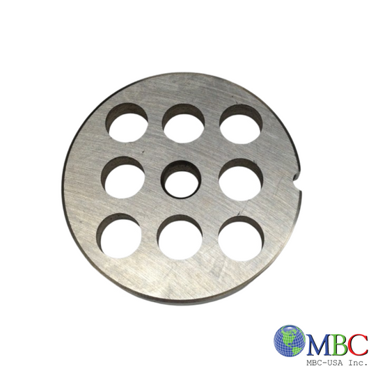 #12 Meat Grinder Plate with 1/2'' Holes