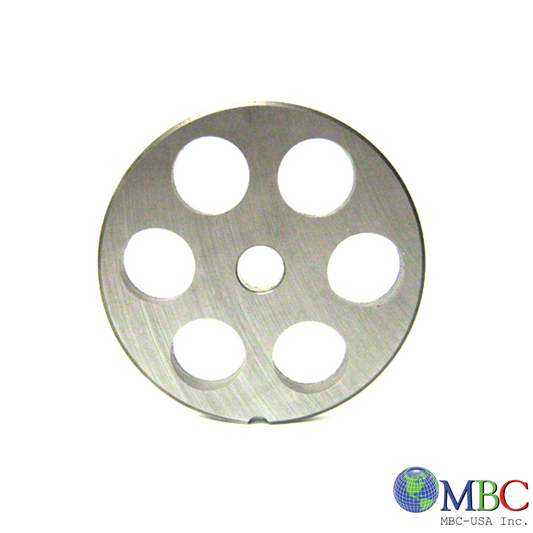 #12 Meat Grinder Plate with 3/4'' Holes