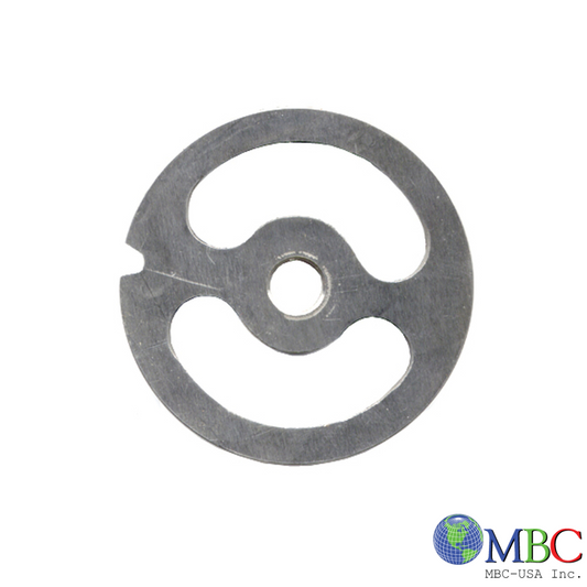 #12 Meat Grinder Plate with Kidney Holes