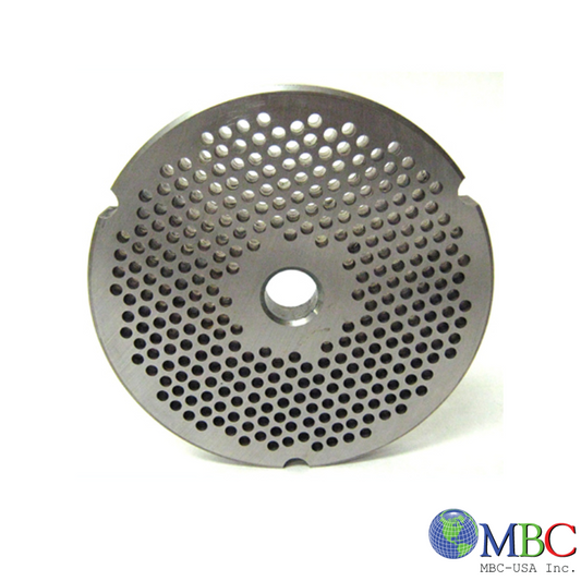 #32 Meat Grinder Plate with 1/8'' Holes