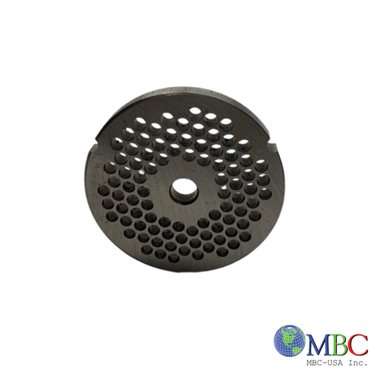 #32 Meat Grinder Plate with 1/4'' Holes