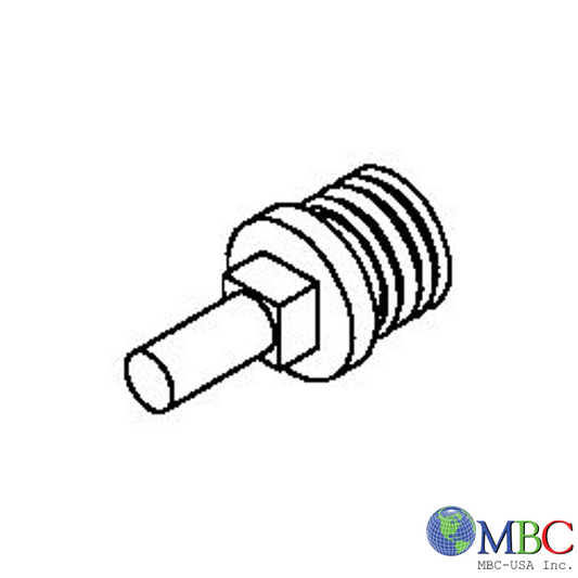Hobart H508 - Worm Feed Screw Stud - Hobart 4822