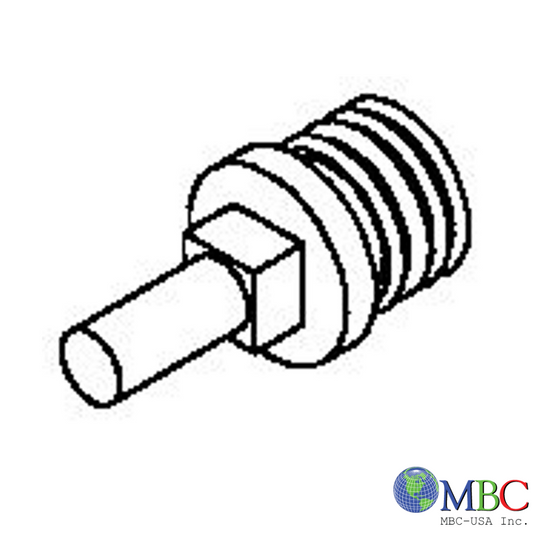 Hobart H507 - Worm Feed Screw Stud - Hobart 4612,4812