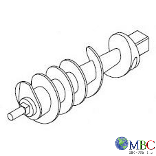 Hobart H546A - Worm Feed Screw Assembly - Hobart 4612